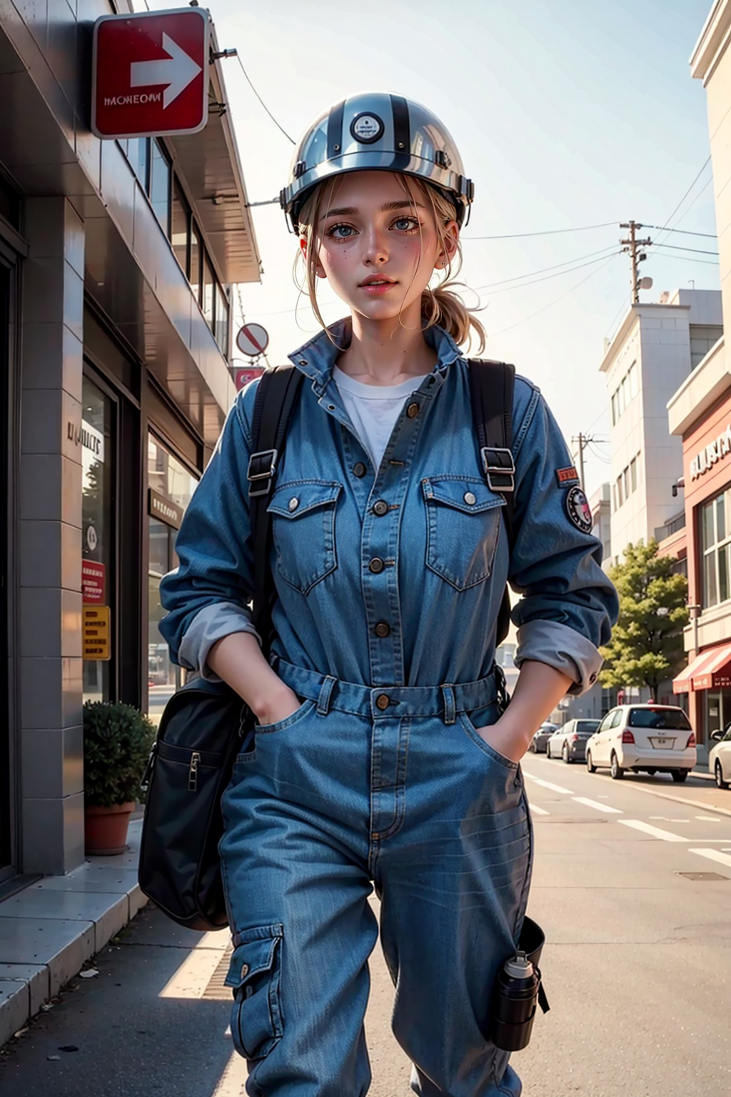 01950-3767874405-Hill Valley Mall a woman in dirty coveralls wearing a helmet and a backpack and carrying a flashlight Decay768___.png